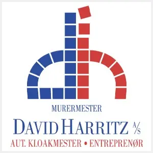 Murermester David Harritz A:S 300x300px logo